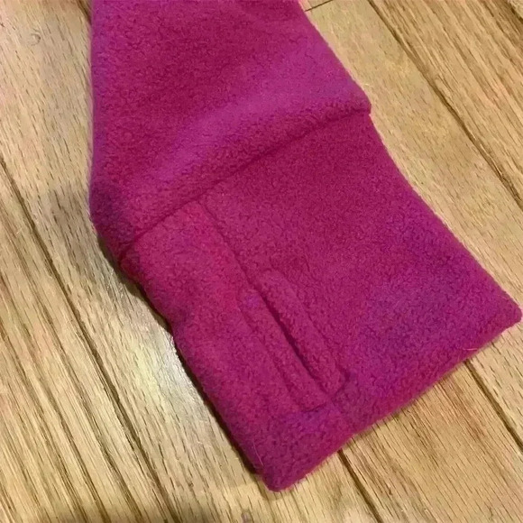 Bench Women's Purple Asymmetric Zip-Up Microfleece Jacket Size M - Picture 7 of 11